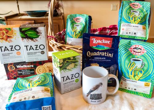 #5 Coffee and Tea basket - Winning bid $62 S.H.